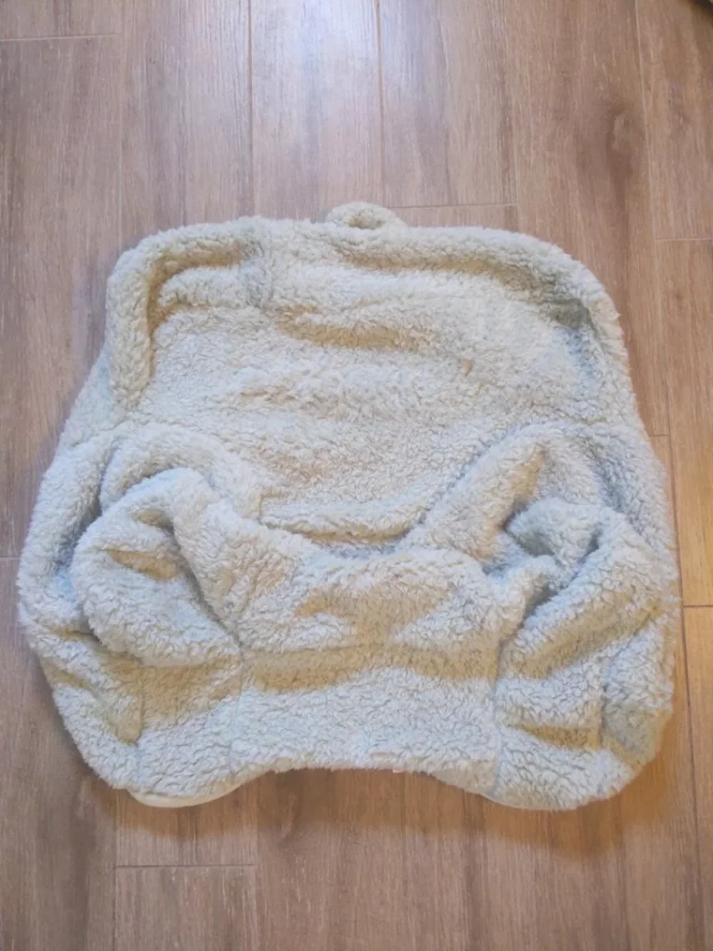 pottery barn kids My First Anywhere Chair Light Green Cozy Sherpa Slipcover Only